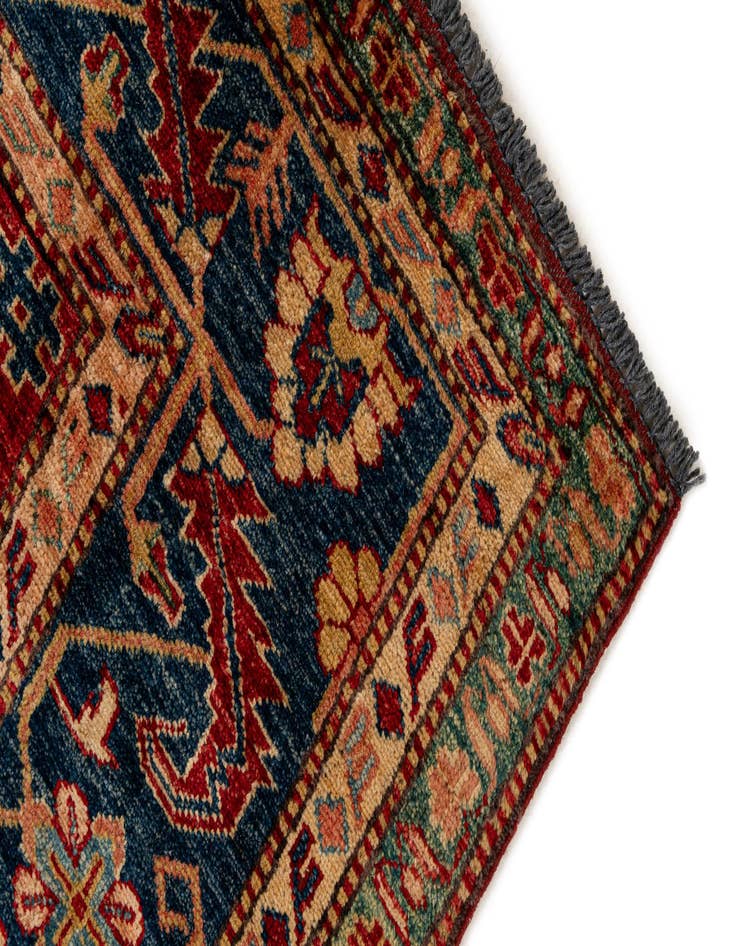Detail image of  5' 11 x 7' 10  Hand Knotted Kazak Wool Rug