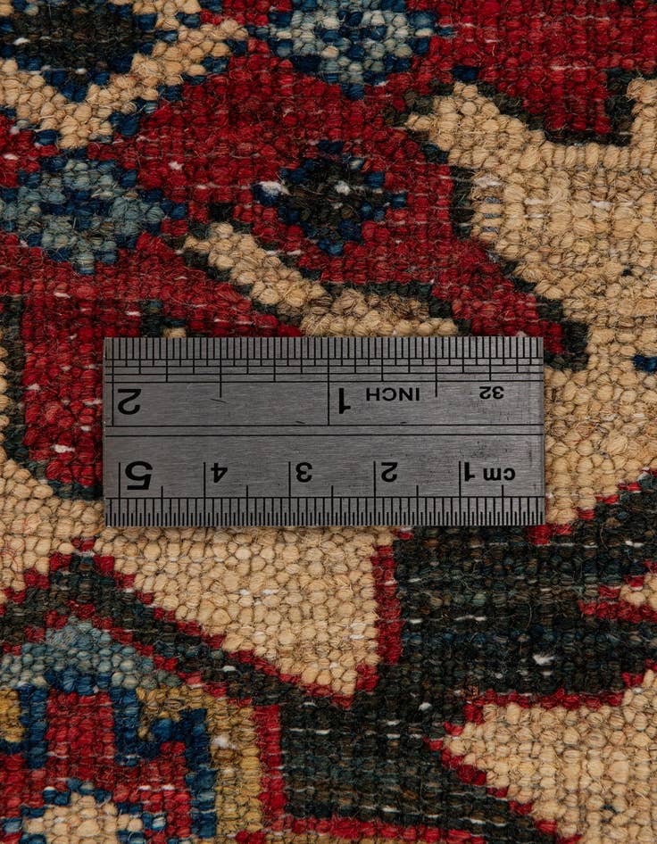 Detail image of  5' x 7' 2  Hand Knotted Kazak Wool Rug