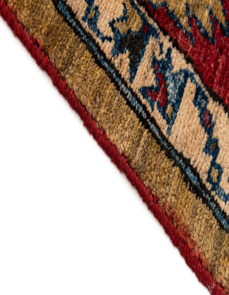 Detail image of  1' 11 x 3' 7  Hand Knotted Kazak Wool Rug