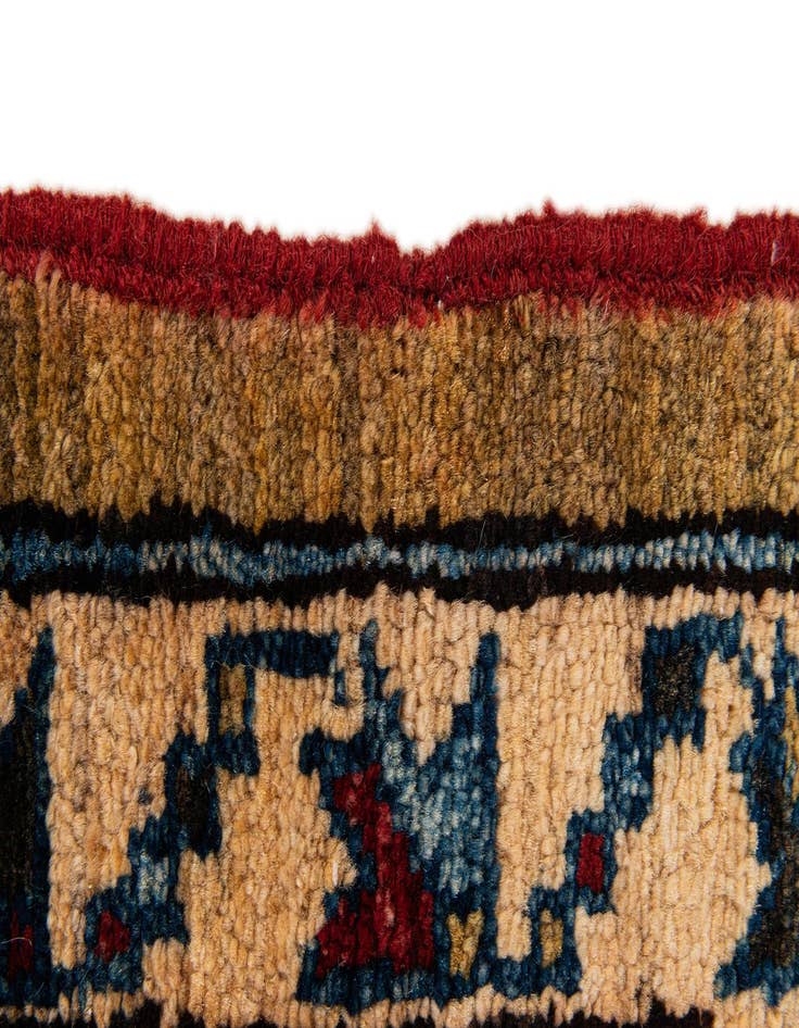 Detail image of  1' 11 x 3' 7  Hand Knotted Kazak Wool Rug