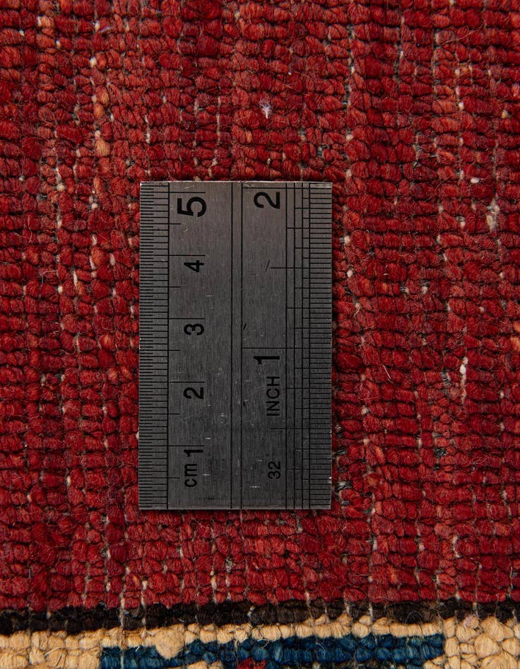 Detail image of  1' 11 x 3' 6  Hand Knotted Kazak Wool Rug