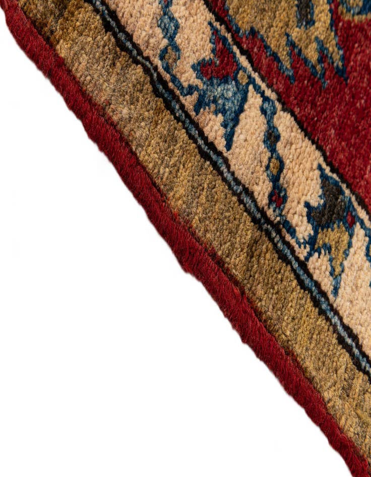 Detail image of  1' 11 x 3' 6  Hand Knotted Kazak Wool Rug