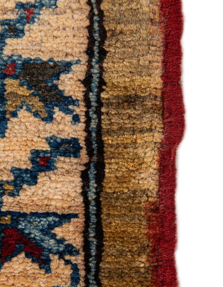 Detail image of  1' 11 x 3' 6  Hand Knotted Kazak Wool Rug