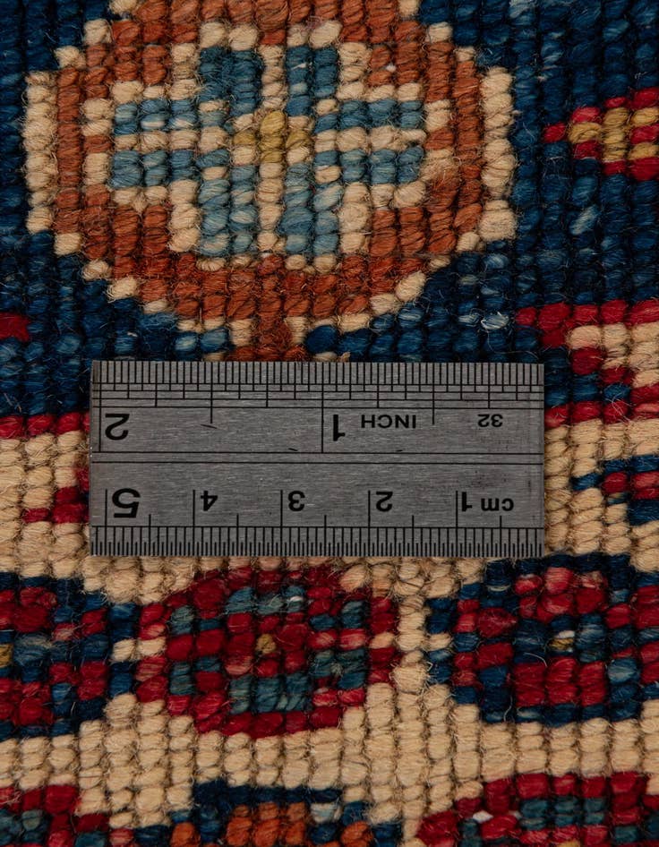 Detail image of  6' 9 x 9' 8  Hand Knotted Kazak Wool Rug