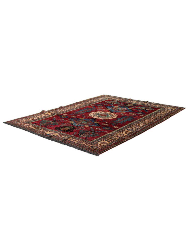 Detail image of  6' 9 x 9' 8  Hand Knotted Kazak Wool Rug