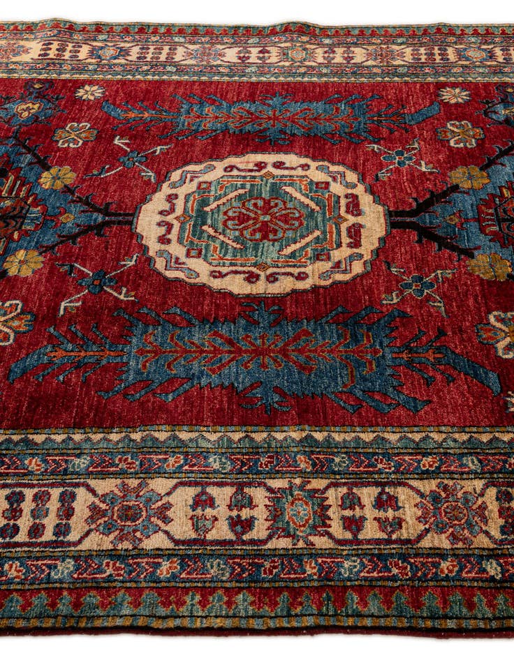 Detail image of  6' 9 x 9' 8  Hand Knotted Kazak Wool Rug