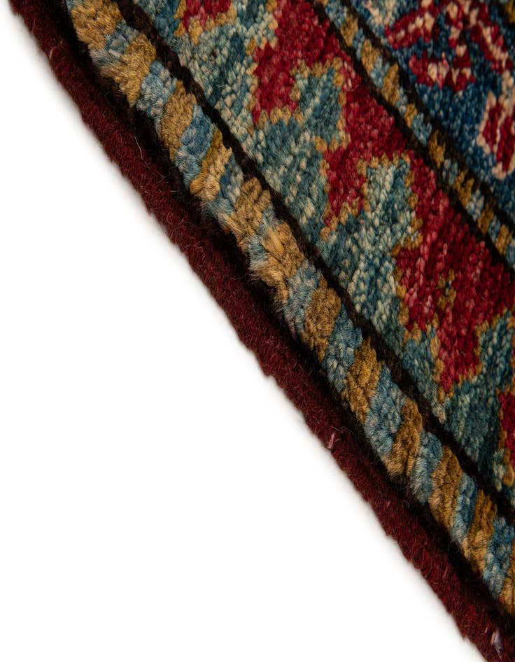 Detail image of  6' 9 x 9' 8  Hand Knotted Kazak Wool Rug