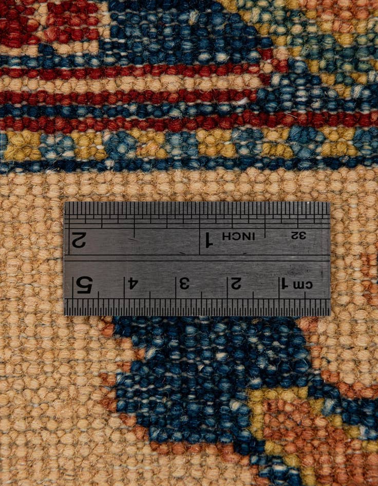 Detail image of  7' 5 x 9' 6  Hand Knotted Kazak Wool Rug