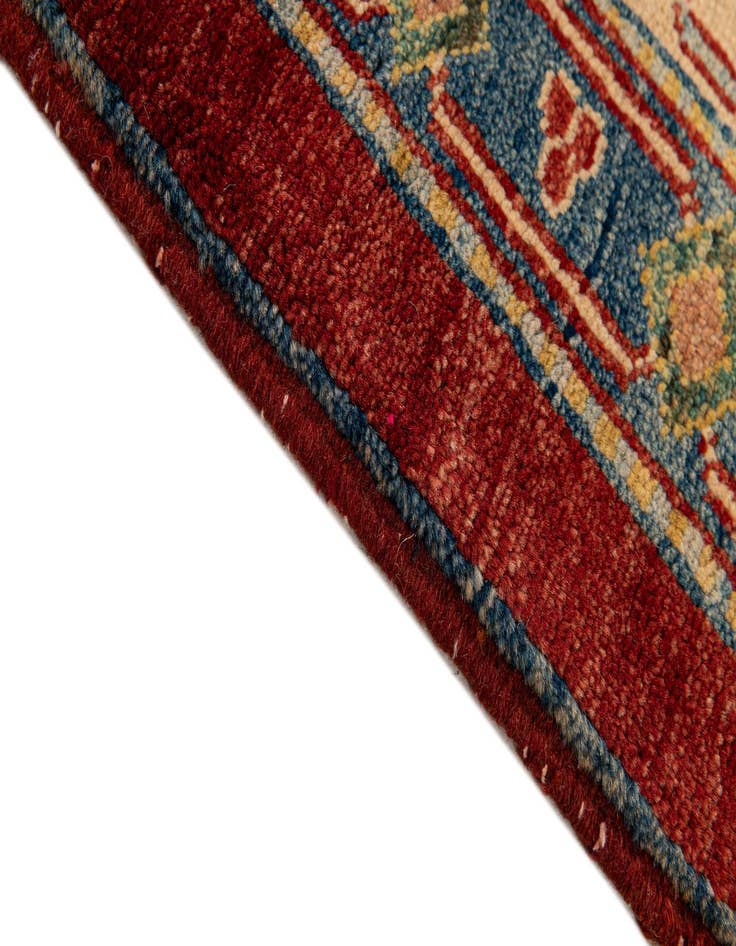 Detail image of  7' 5 x 9' 6  Hand Knotted Kazak Wool Rug