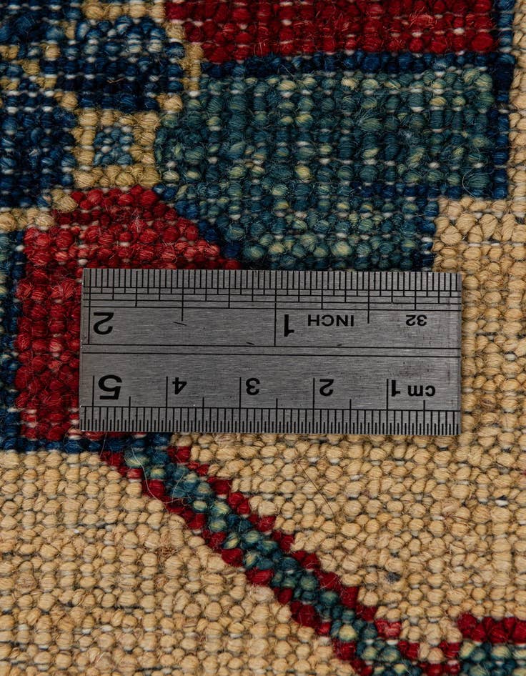 Detail image of  6' 11 x 9' 11  Hand Knotted Kazak Wool Rug