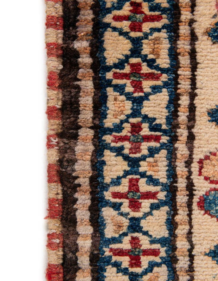 Detail image of  3' x 4' 10  Hand Knotted Kazak Wool Rug