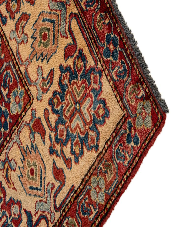 Detail image of  7' 3 x 10' 4  Hand Knotted Kazak Wool Rug