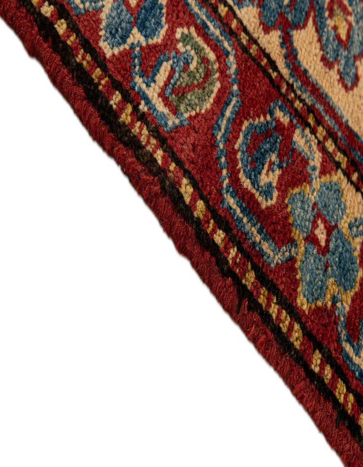 Detail image of  7' 3 x 10' 4  Hand Knotted Kazak Wool Rug