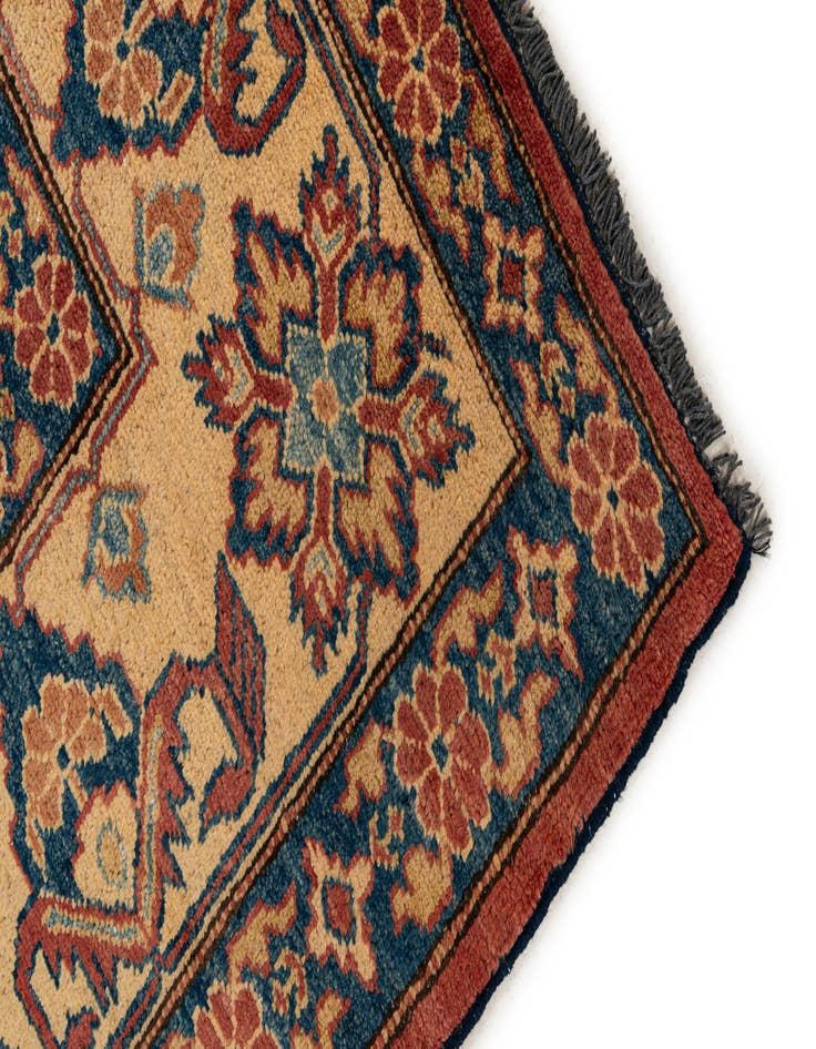 Detail image of  7' 2 x 10' 4  Hand Knotted Kazak Wool Rug