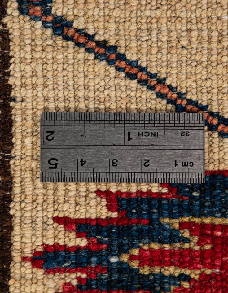 Detail image of  7' 6 x 9' 8  Hand Knotted Kazak Wool Rug