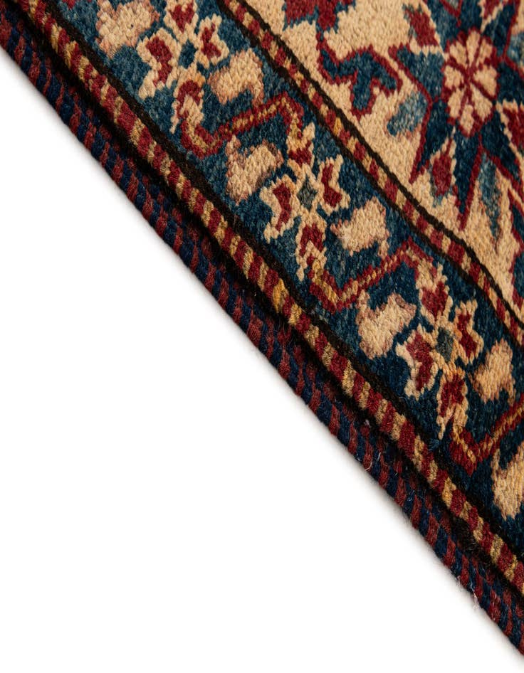 Detail image of  4' 11 x 6' 5  Hand Knotted Kazak Wool Rug