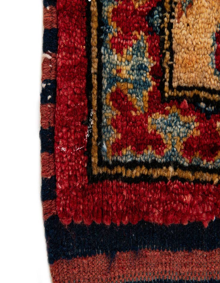 Detail image of  5' 1 x 7' 3  Hand Knotted Kazak Wool Rug
