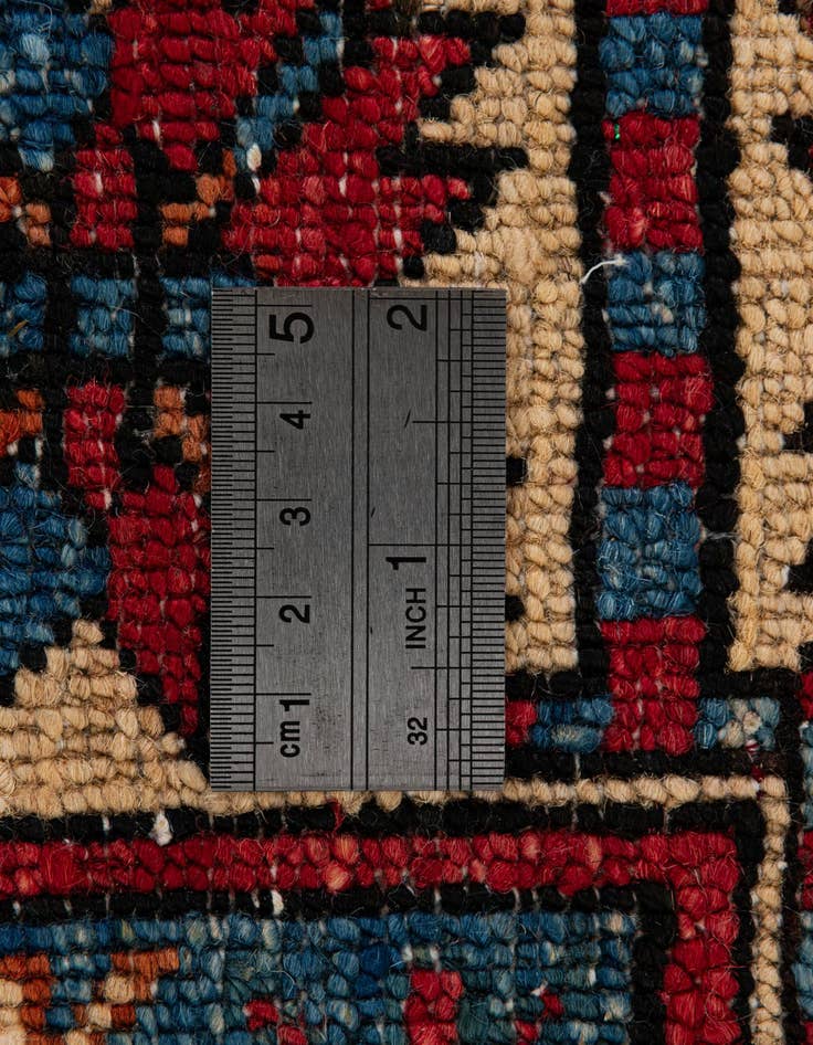 Detail image of  5' 1 x 7' 5  Hand Knotted Kazak Wool Rug