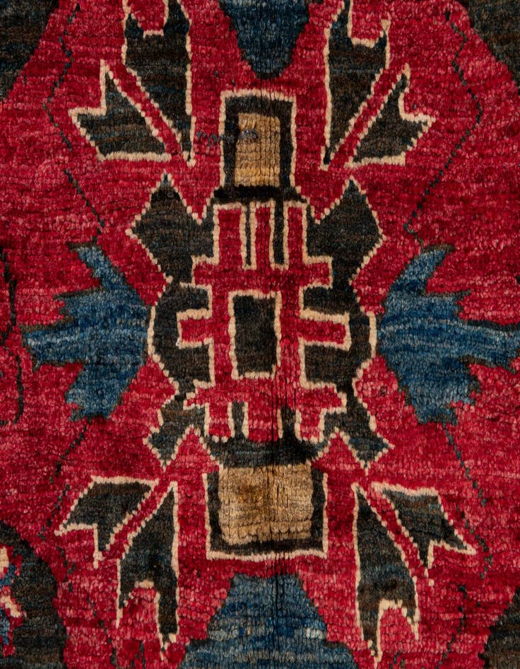 Detail image of  5' x 7' 9  Hand Knotted Kazak Wool Rug