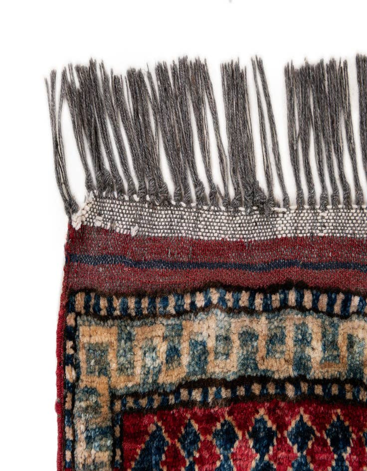 Detail image of  5' x 7' 9  Hand Knotted Kazak Wool Rug