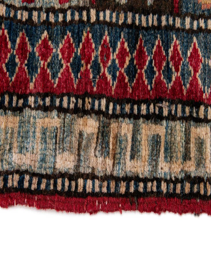 Detail image of  5' x 7' 9  Hand Knotted Kazak Wool Rug