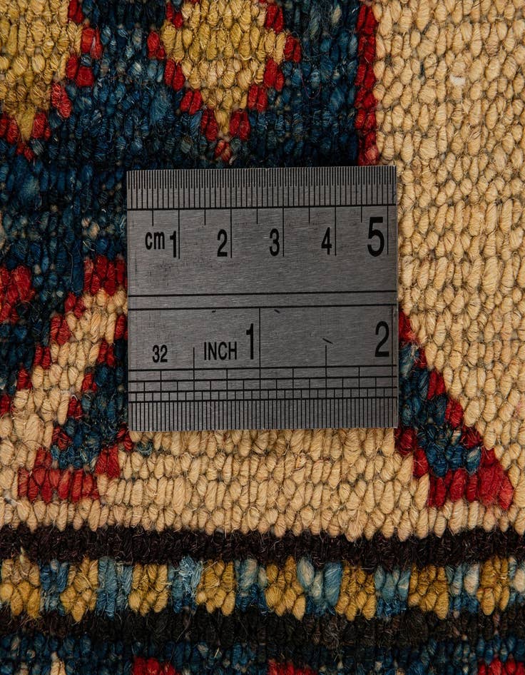 Detail image of  4' 4 x 6' 6  Hand Knotted Kazak Wool Rug