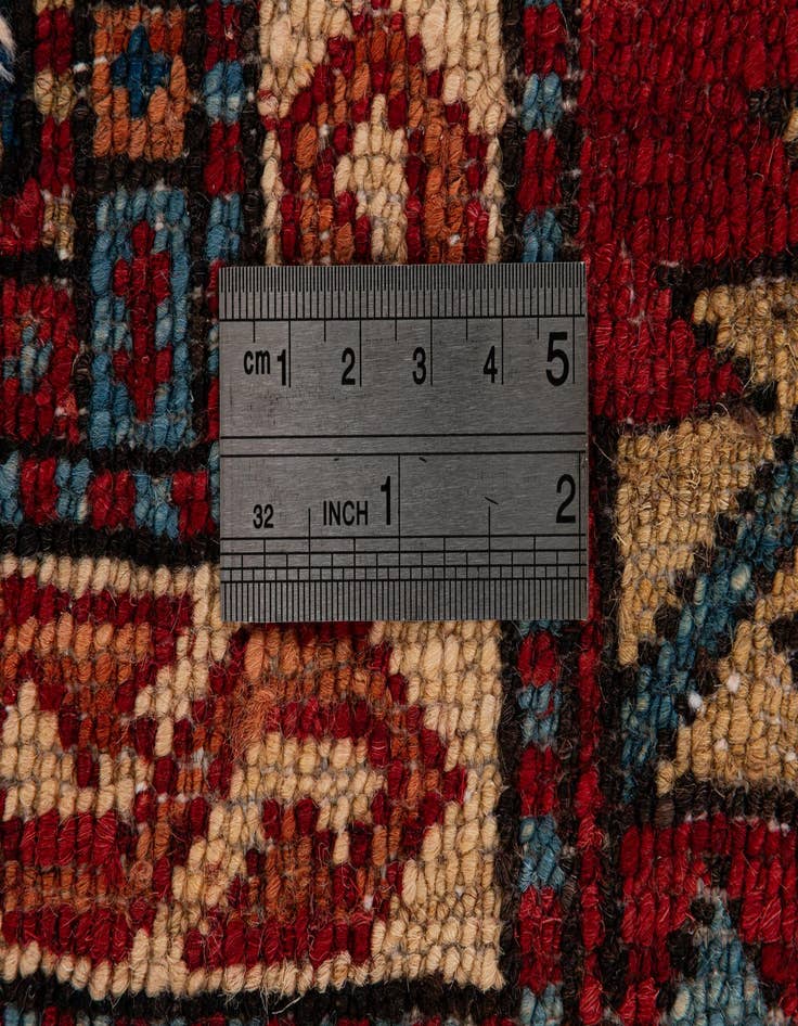 Detail image of  3' 11 x 5' 5  Hand Knotted Kazak Wool Rug