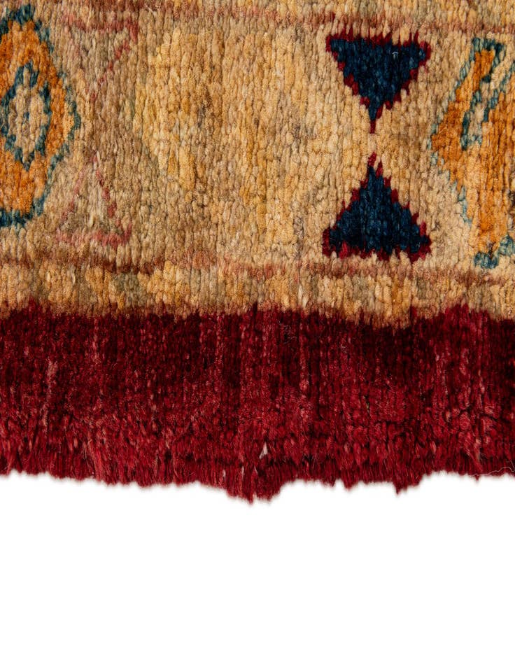 Detail image of  2' 7 x 4'  Hand Knotted Kazak Wool Rug