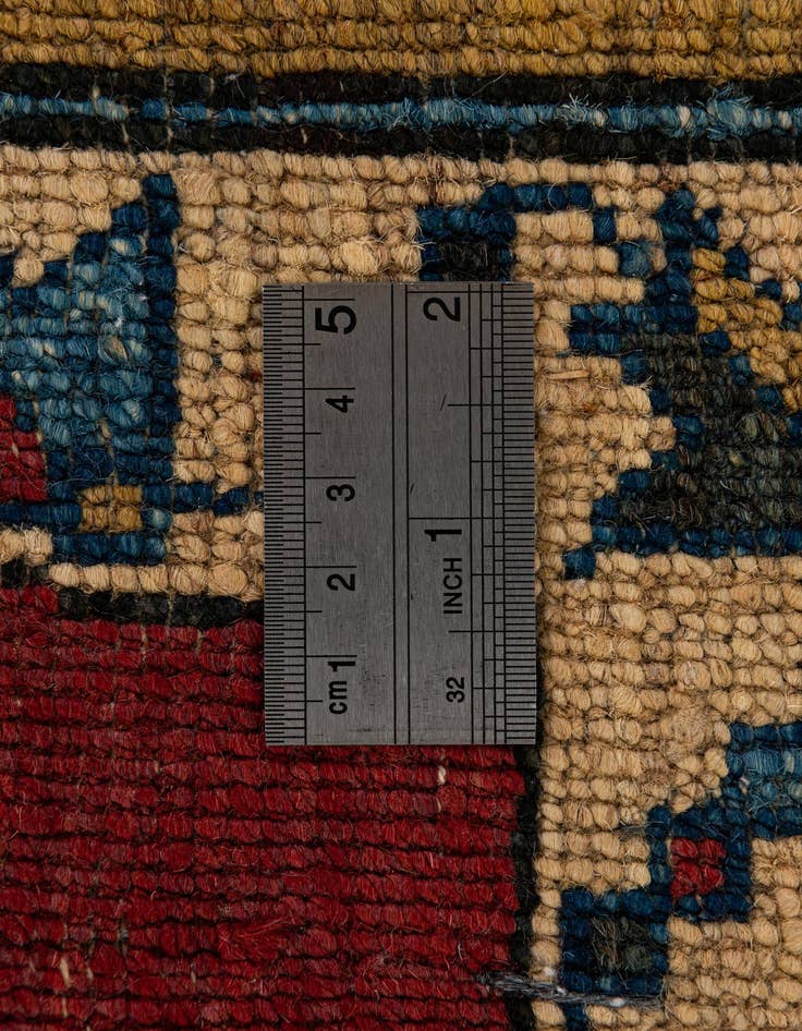 Detail image of  1' 11 x 3' 8  Hand Knotted Kazak Wool Rug