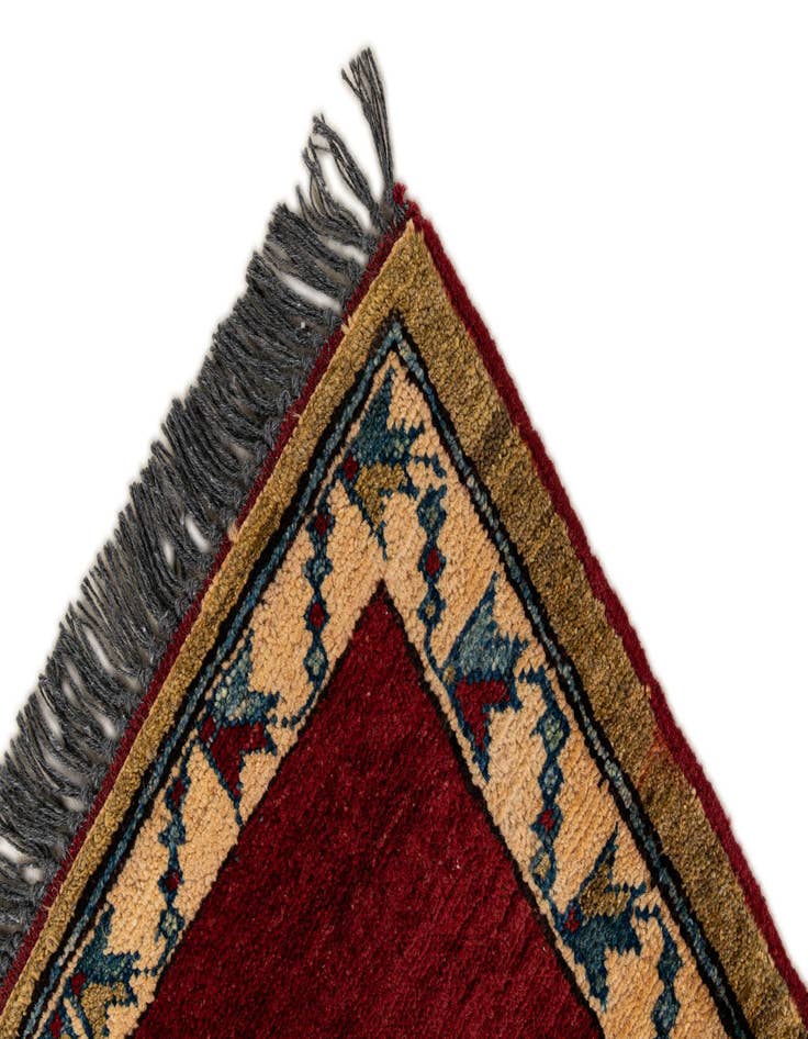 Detail image of  2' x 3' 4  Hand Knotted Kazak Wool Rug