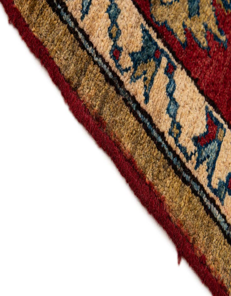 Detail image of  2' x 3' 4  Hand Knotted Kazak Wool Rug