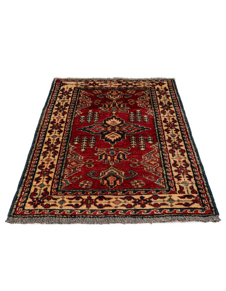 Detail image of  2' 2 x 3' 2  Hand Knotted Kazak Wool Rug