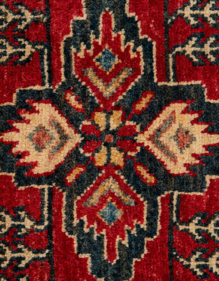 Detail image of  2' 2 x 3' 2  Hand Knotted Kazak Wool Rug