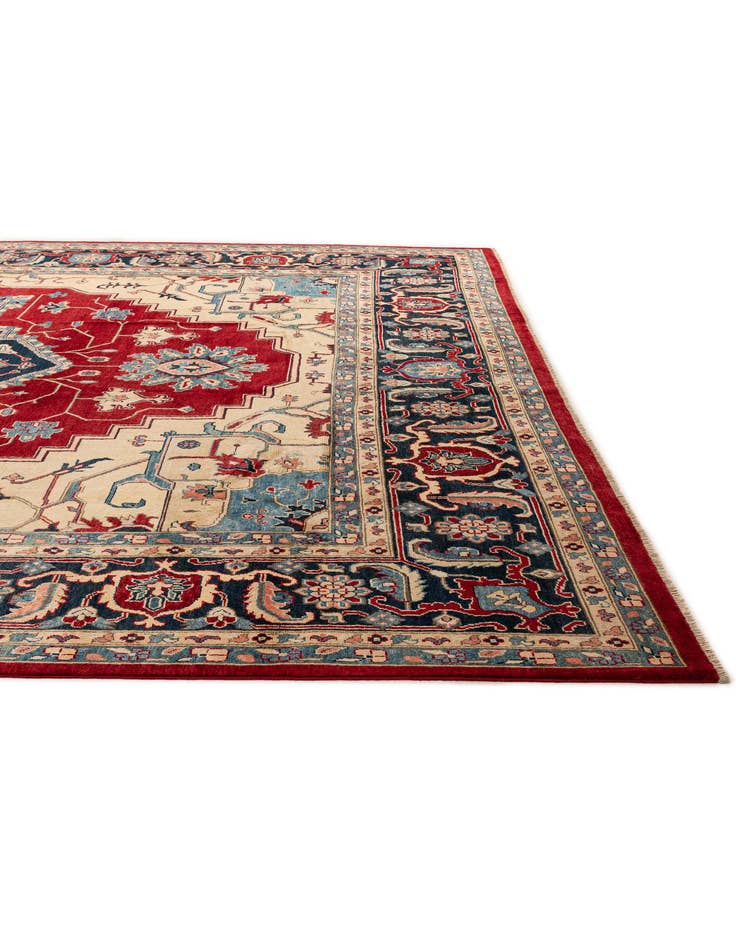 Detail image of  11' 11 x 15' 11  Hand Knotted Kazak Wool Rug