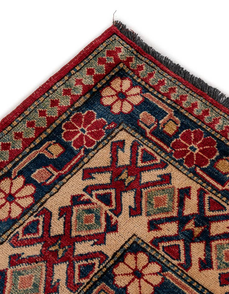 Detail image of  13' 9 x 17' 10  Hand Knotted Kazak Wool Rug