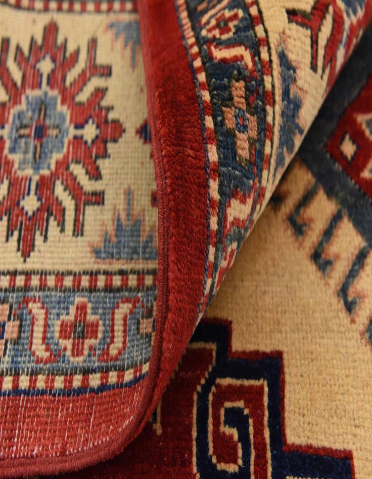 Detail image of  6' 4 x 9' 7  Hand Knotted Kazak Oriental Rug