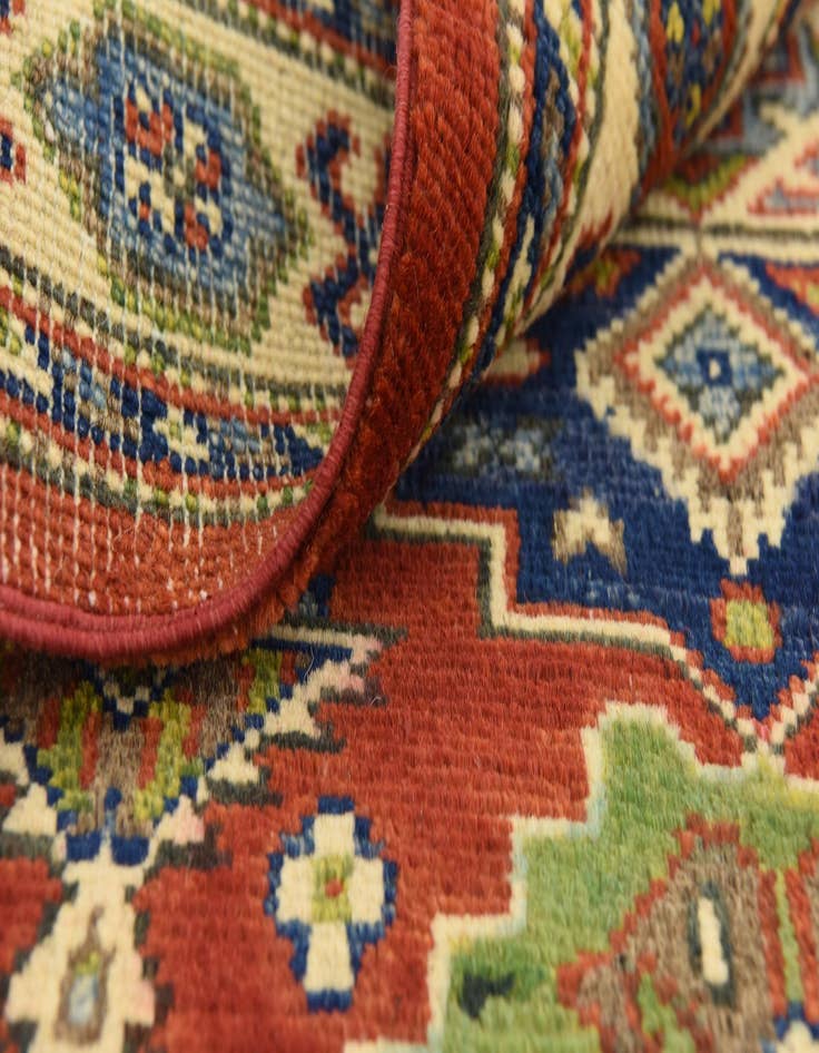 Detail image of  2' 9 x 4' 1  Hand Knotted Kazak Oriental Rug