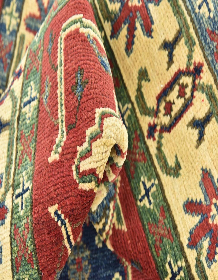 Detail image of  2' 9 x 4' 3  Hand Knotted Kazak Rug