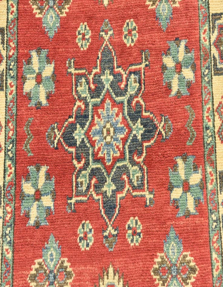 Detail image of  2' 8 x 4' 2  Hand Knotted Kazak Rug