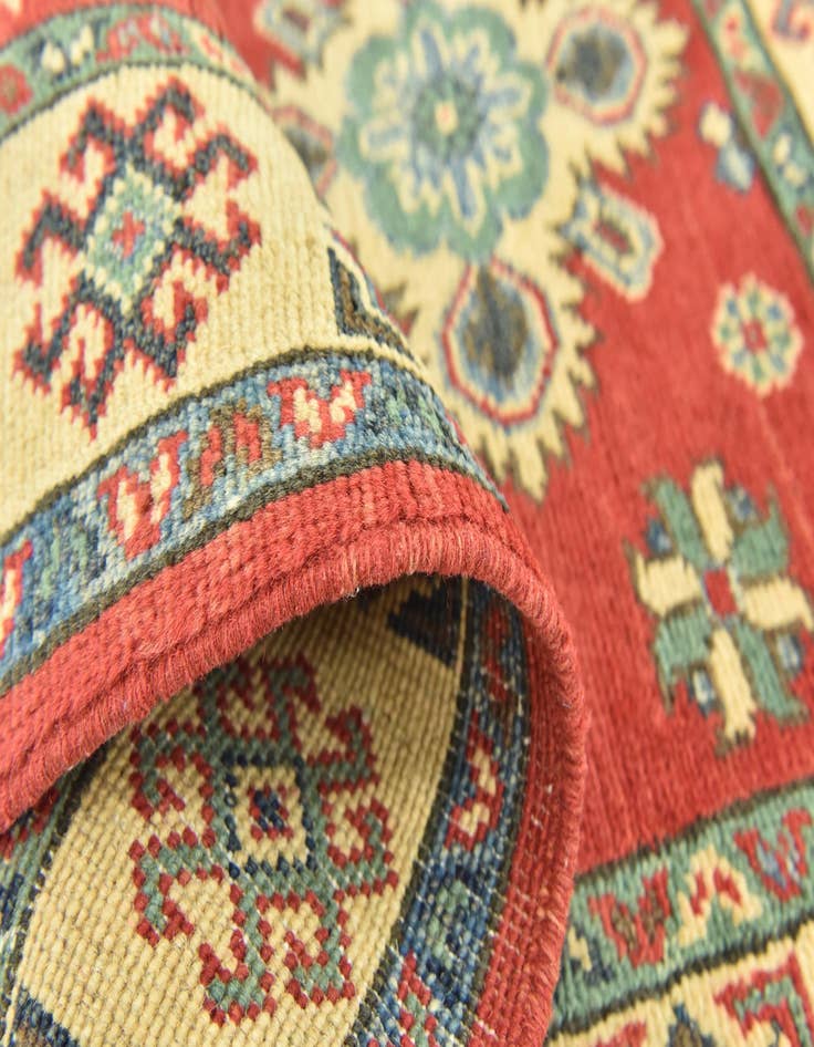 Detail image of  2' 8 x 4' 2  Hand Knotted Kazak Rug