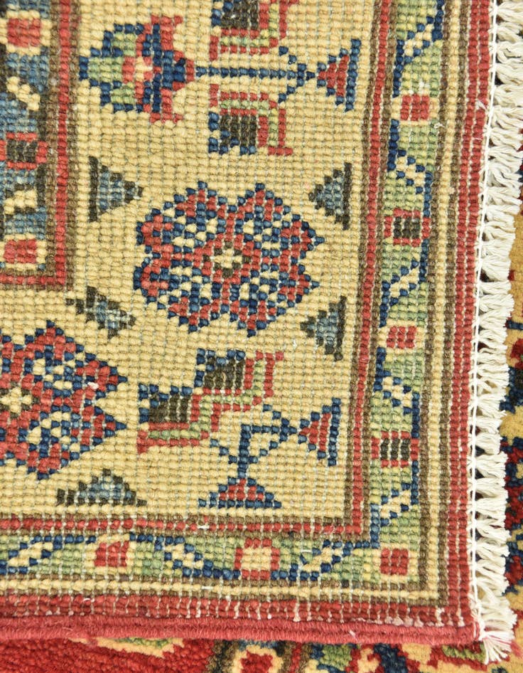 Detail image of  2' 9 x 4' 3  Hand Knotted Kazak Rug