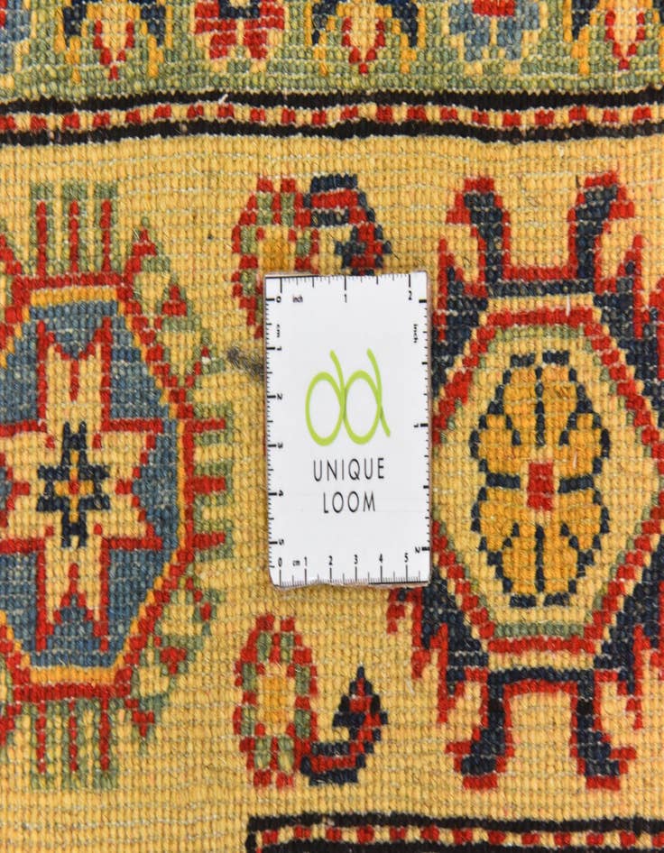 Detail image of  5' x 6' 8  Hand Knotted Kazak Rug