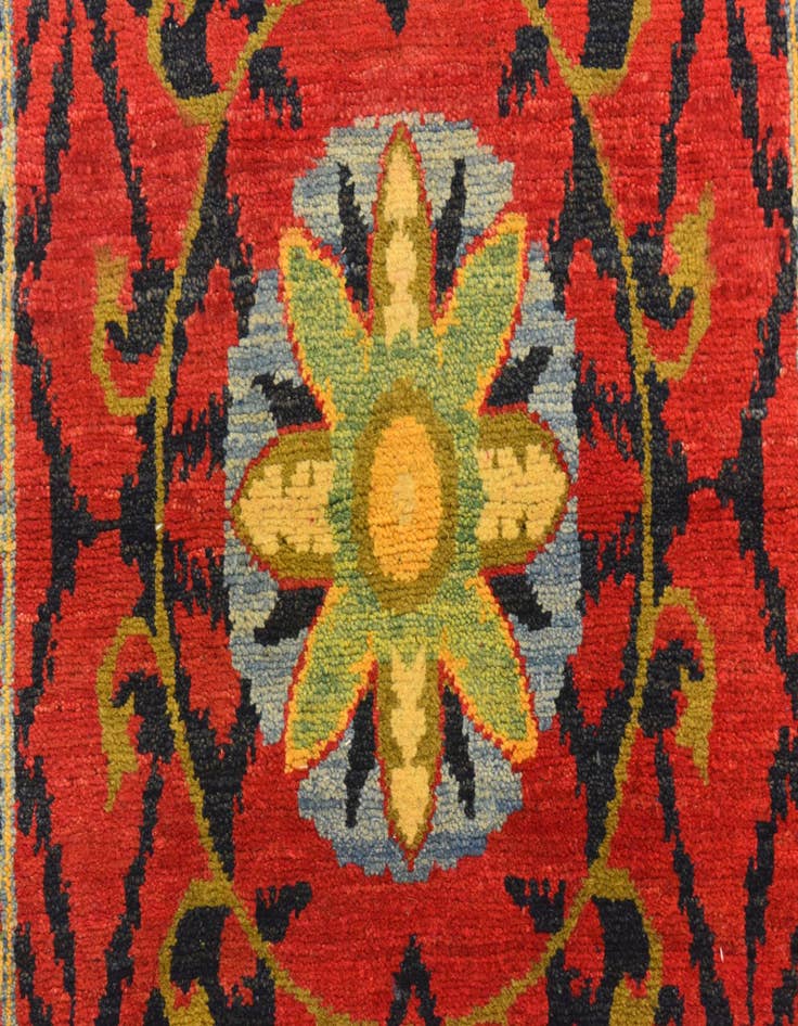 Detail image of  4' x 6'  Hand Knotted Kazak Rug