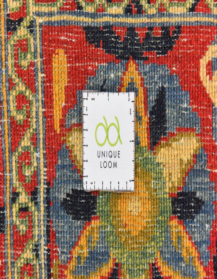 Detail image of  4' x 6'  Hand Knotted Kazak Rug