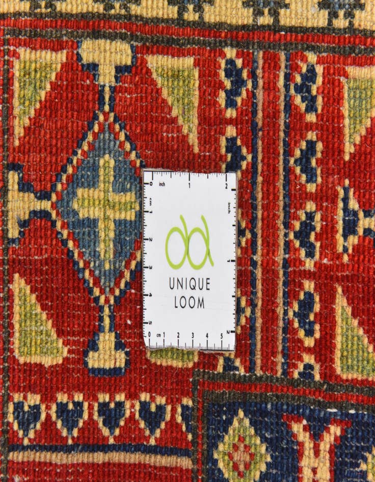 Detail image of  5' 3 x 6' 10  Hand Knotted Kazak Rug