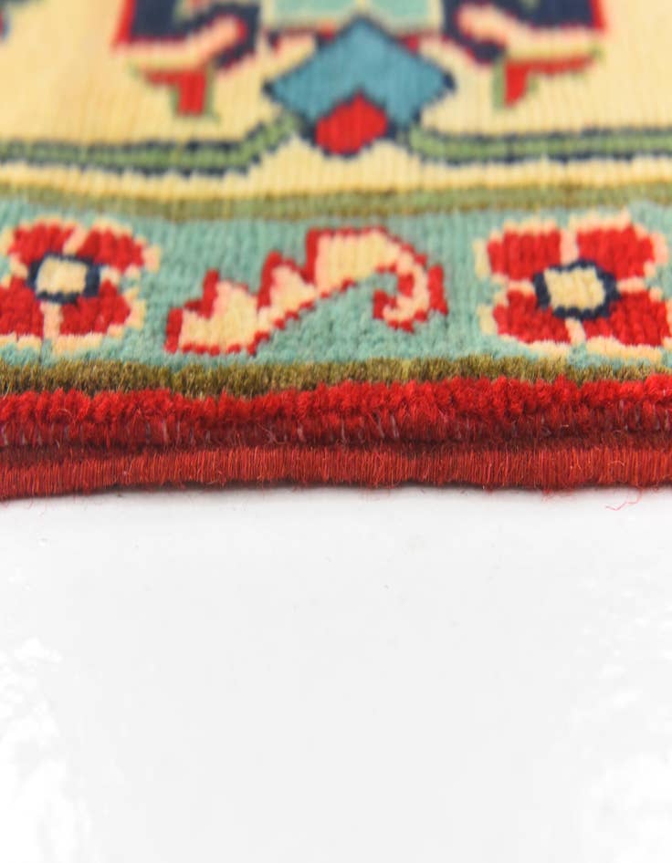 Detail image of  5' 8 x 8' 3  Hand Knotted Kazak Rug