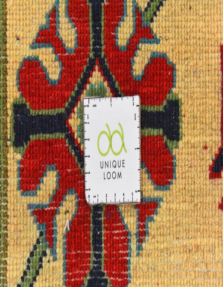 Detail image of  5' 8 x 8' 3  Hand Knotted Kazak Rug