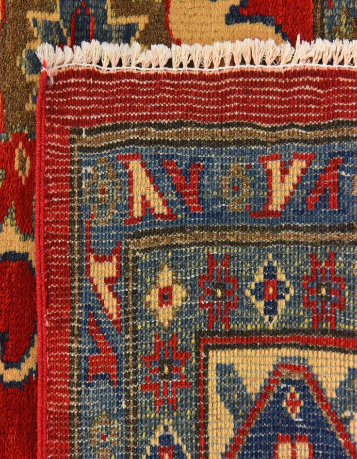 Detail image of  6' 6 x 9' 9  Hand Knotted Kazak Rug