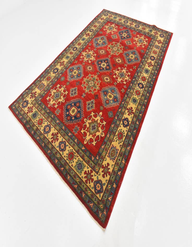 Detail image of  6' 6 x 9' 9  Hand Knotted Kazak Rug