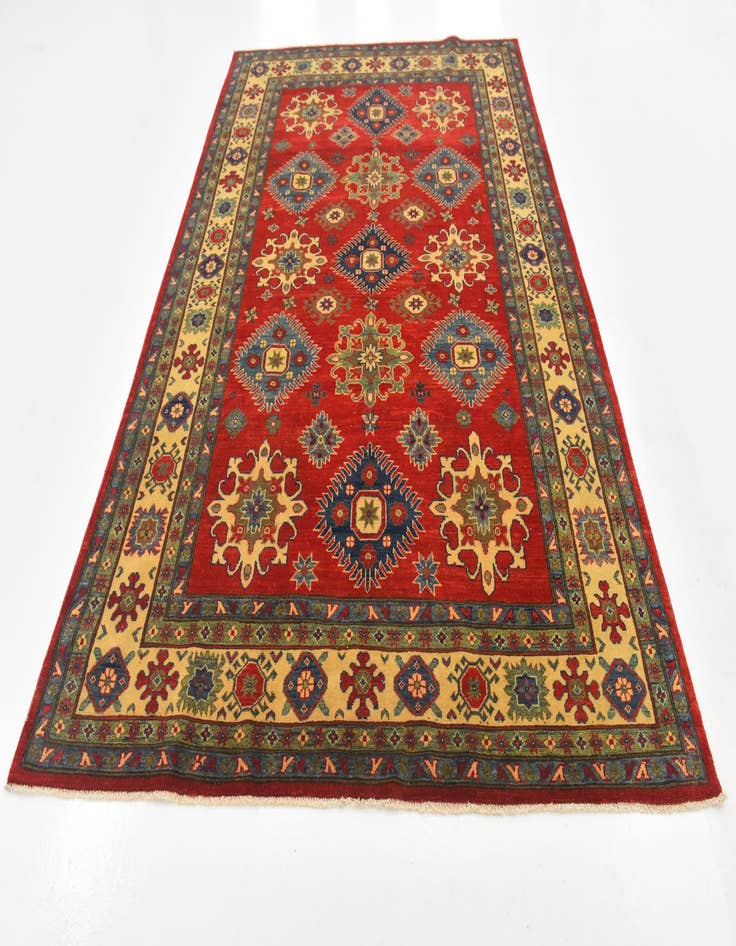 Detail image of  6' 6 x 9' 9  Hand Knotted Kazak Rug